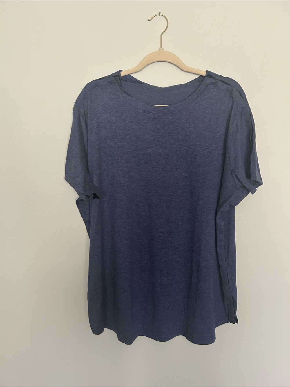 NWT Deyeek Shoulder Surgery Shirt Women's Short Sleeve Tee Blue Adaptive XXL